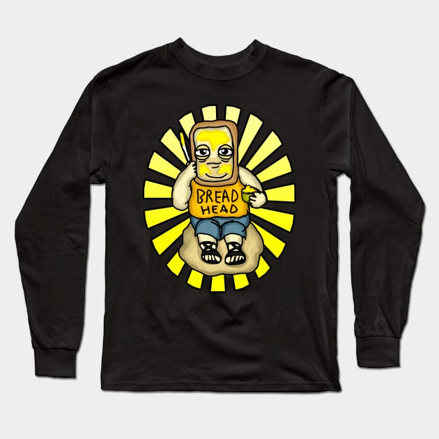 BREAD HEAD Long Sleeve T-Shirt by BEAVERNIGHT